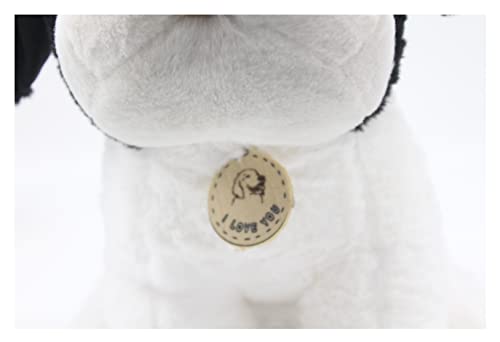 Image of Tickles Puppy Dog Soft Stuffed Plush Animal Toy for Kids Birthday Gift (Color: Grey; Size: 40 cm)
