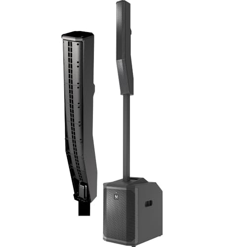 Electro-Voice Evolve 50 1000W Powered Column Speaker Array System (Black) (2 Items)