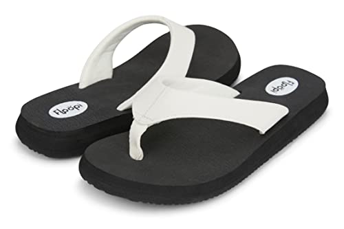 Image of Floopi Flip Flops for Women Flat Yoga Mat Thong Womens Sandals Ladies Beach Sandals with Indoor & Outdoor Anti Skid Soles
