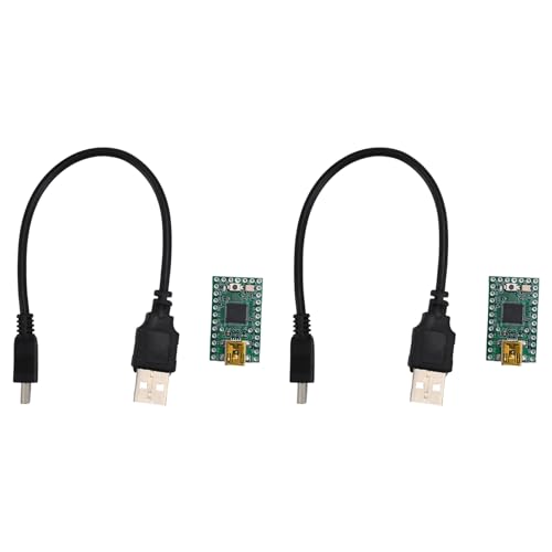 Teensy 2.0 USB AVR placa para crear teclados personalizados y robótica ATMEGA32U4 pack de 2