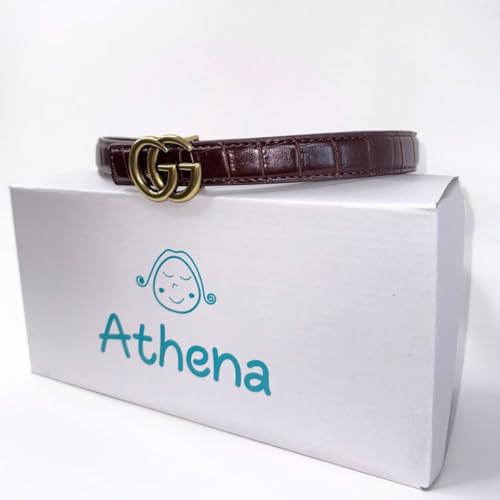 Kid's PU Leather Belt with Gold GG Buckle | Girls & Boys Accessories2