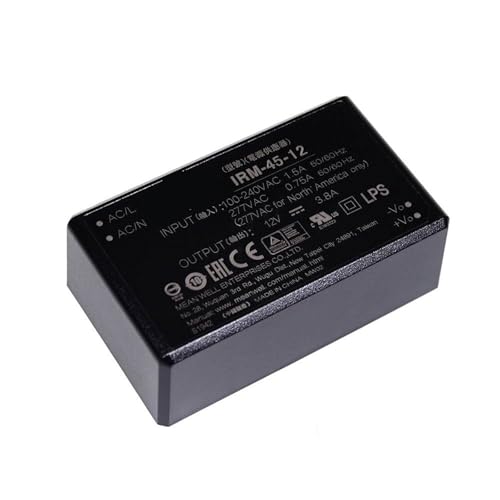 Alimentation IRM-45 12V verte et compacte pour boîtiers internes - 2