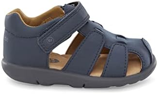 Stride Rite Boy's SRT Archie Sandal, Navy, 6.5 Toddler | Image 1
