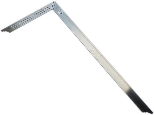 Haromac Zimmermannswinkel mit Loch 600 mm, rostfreier Stahl, 20011060