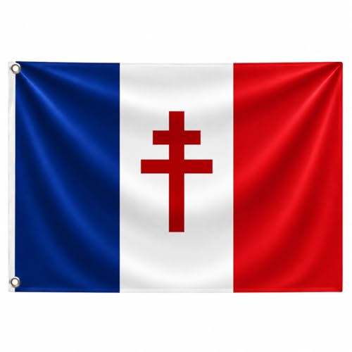 Noovaa Drapeaux Nationaux - Résistant Aux Intempéries, Œillets en Laiton, Polyester Haute Qualité, Coutures Doubles - Usage Extérieur (1, France...