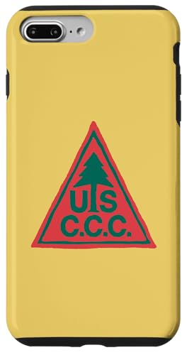 Vintage Civilian Conservation Corps Retro CCC Logo X}zP[X iPhone 7 Plus/8 Plus p