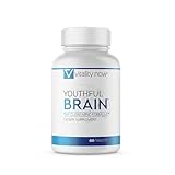 Vitality Now Youthful Brain | Memory & Brain Health Support Supplement with Bacopa Monnieri, Ginkgo Biloba, B12 - Easy to Swallow Tablets - 30-Day Supply (60 Count)