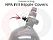 Captain O-Ring Paintball Fill Nipple Covers (10 Pack w/Bonus Microfiber Cloth) for Compressed Air HPA Tanks