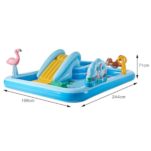 PISCINA INFLÁVEL PLAYGROUND INTEX AVENTURA NA FLORESTA 493L
