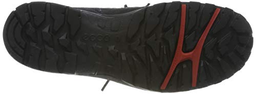 Ecco Women's High Rise Hiking Shoes, Black Black Black Mole 51526, 8.5 Us #TOP3