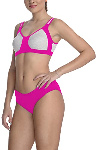 Image of StyFun Cotton Blend Sports Sets, Lingerie Set for Women, Combo Everyday Bra Panty, See Main Image to Check How Many Sets You Will Get