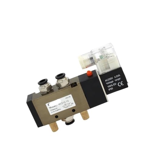 Électrovanne pneumatique 4V310-10 DC24V résolvant les pertes de pression