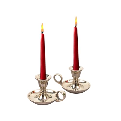 Rely+ Candle Holders with Handle for Taper...