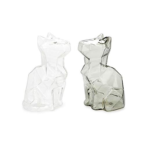 Balvi Set Sal & Pimienta Sphinx Color Transparente y Gris salero y...