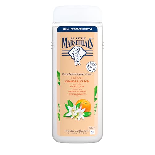 Le Petit Marseillais Gel de ducha de azahar orgánico, 400 ml