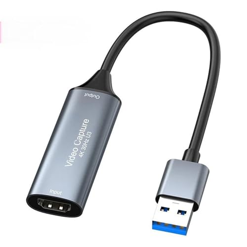 Evita cortes en transmision con esta tarjeta de captura de video HDMI 4K USB 3.0