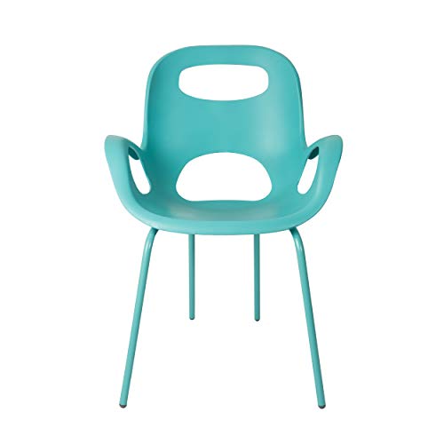 Umbra 320150-276 Oh Chair, Comfortable Seating Indoors and Outdoors, Weather-Resistant, Surf Blue