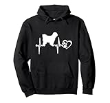 Photo Gallery tibetan terrier dog heartbeat paw love funny puppy lovers felpa con cappuccio Photo Gallery tibetan terrier dog heartbeat paw love funny puppy lovers felpa con cappuccio