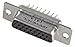AMPHENOL L77HDA26SOL2 D Sub Connector, HD Series, DA, Receptacle, 26, Steel, Through Hole (10 pieces)