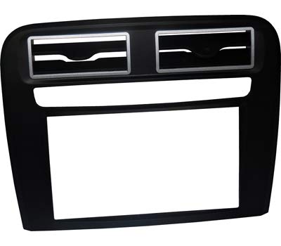Mascherina Autoradio 2 Din Con Cornice Sia Per Radio Euro Che Per Radio China Colore Nero Opaco. Vedi "Descrizione" Per Compatibilità Veicoli.