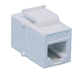 RiteAV RJ11-12 Phone White Keystone Jack Coupler Female to Female