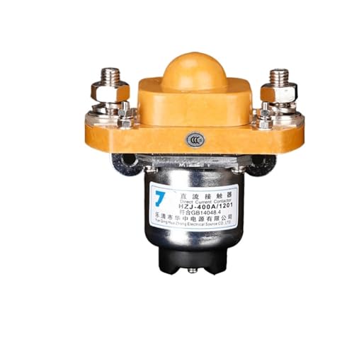 Contacteur cc HZJ-400A pour éliminer les arcs électriques et sécuriser les circuits 60V