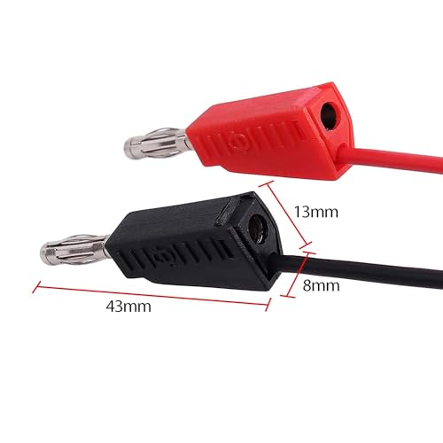 Image of Universal Oscilloscope Probe with Accessories Kit 100MHz Oscilloscope Clip Probes with BNC to Minigrabber Test Lead Kit