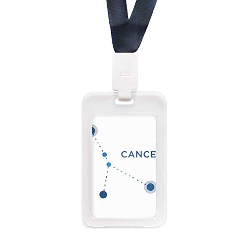 Porte-carte Cancer transparent en PVC souple et résistant pour cartes bancaires
