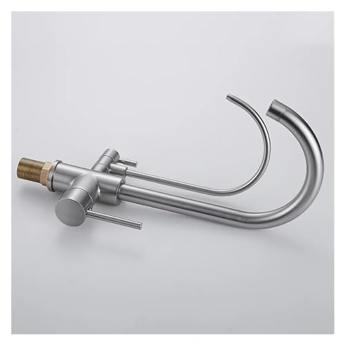 Mitigeur de cuisine blanc pour purifier l'eau du robinet - 6