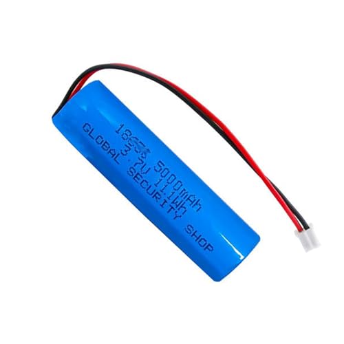 Batteria ricaricabile 18650 con connettore PH2.0/2P e XH2.54/2P da 3,7V,