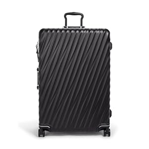 TUMI Extended Trip 4-Rad-Verpackungskoffer, Schwarze Textur., Checked 31-Inch, Extended Trip 4-Rad-Verpackungskoffer