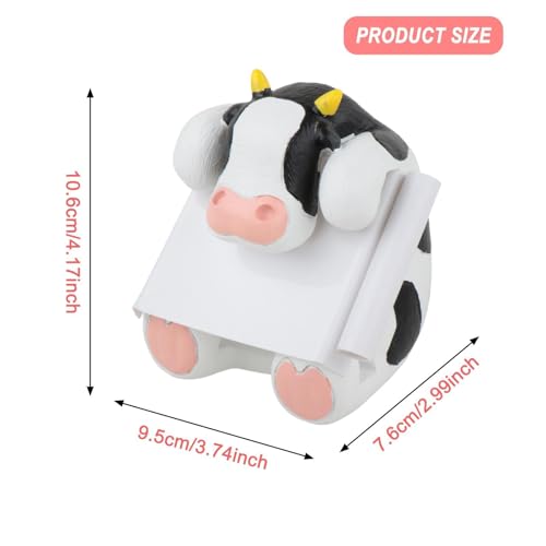 Distributeur de notes adhésives vache, idée cadeau décoration bureau - 5
