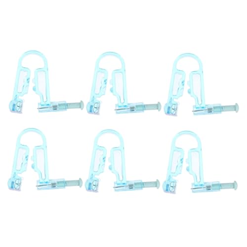 Beatifufu 6pcs Disposable Ear Piercing Tools Ear Hole Piercing Device Painless Piercer Made of Material