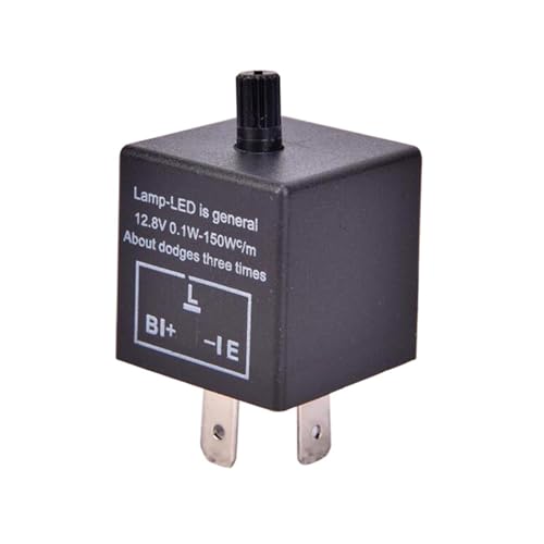 Relais de clignotant réglable anti clignotement rapide pour feux LED