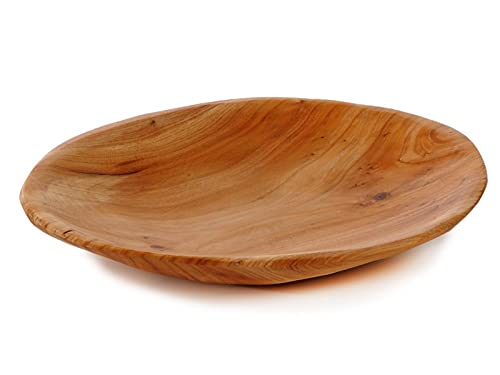 Ciotola decorativa in legno di cedro SChale in legno, 22 x 16 cm