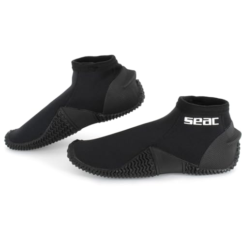 SEAC Tropic, 2 mm neoprene diving boots with rigid sole and heel protection