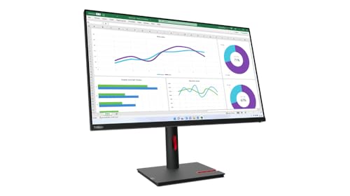 Lenovo ThinkVision T32h-30 LED display 80 cm (31.5") 2560 x 1440 pixels Quad HD Black - 63D3GAT1UK-AG