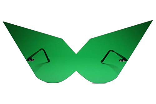 STEALTH Inspired by Jo Mullein Green Lantern- Far Sector Costume Cosplay Green Pointy Sun Glasses2