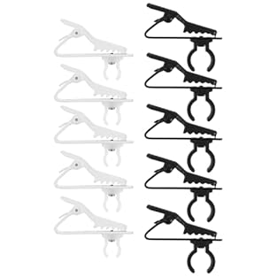 Versatile application: compatible with various lapel microphones, these clips are suitable for diverse recording scenarios, from professional interviews to casual vlogging,lapel mic clip,lapel lavalier clip Multidevice compatibility: designed to fit ...
