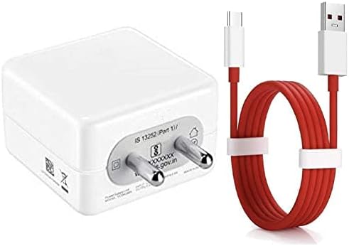 Ultra Fast Type-C Charger For LG V20 Charger Original Adapter Like Wall Charger | Mobile Charger | Qualcomm QC 3.0 Quick Charge Adaptive Fast Charging, Rapid, Dash, VOOC, AFC Charger With 1 Meter Type C USB Data Cable (3.0 Amp, 1G, Red)