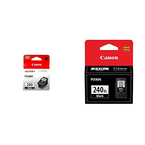 Image of Canon PG-240 Black Ink Cartridge & PG-240 XL Black Ink Catridge Compatible to Printer MG2120, MG3120, MG4120, MX512, MX432, MX372, MX522, MX452, MG3520, MG3620, MX472, MX532, TS5120