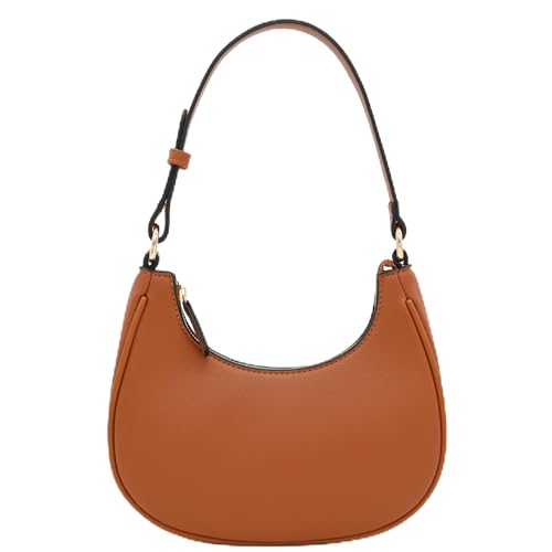 Image of FashionPuzzle Small Crescent Shoulder Bag Underarm Purse