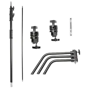 Flashpoint 10' Century Light Stand on Turtle Base Kit with 40