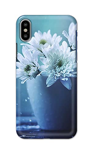 Image of Generic PRINTFIDAA Flowers in The Glass On The Table Printed Designer Hard Back Case Cover for Apple iPhone X /iPhone 10 / iPhone Ten /iPhone Xs -(TI) MVN1002