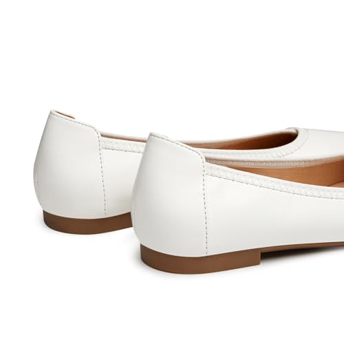 Trary Flats for Women Mary Jane Shoes Women Round Toe Ballet Flats Dress Shoes Casual Comfortable PU Leather Slip on Loafers3