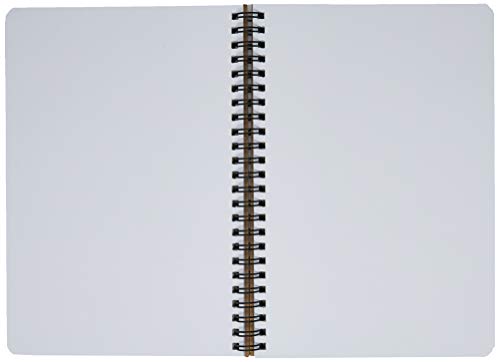 Caderneta Wire O Kraft, Cicero, 2605, Bege, Médio (14X21)