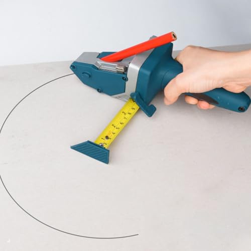 Coupe-plaques de plâtre multifonction à guide de mesure pour découpe précise - 7