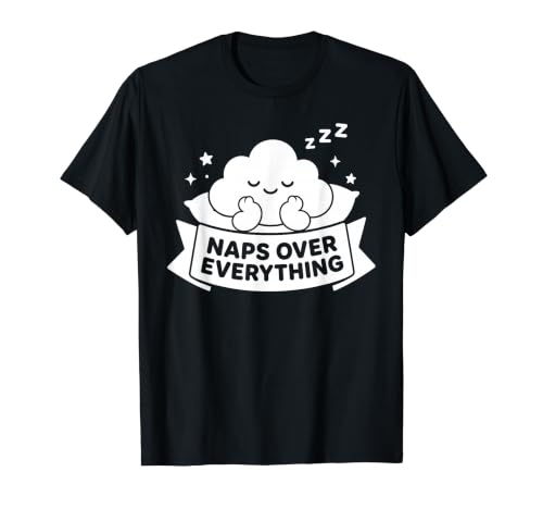 Cute Sleeping Cloud Nap Lover Naps Over Everything T�V���c