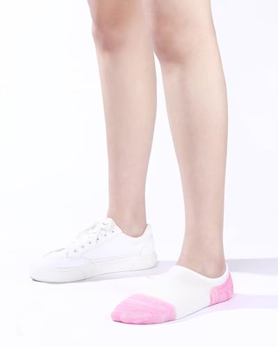 Image of IDEGG No Show Socks Women 10 Pairs Low Cut Anti-Slid Novelty Athletic Casual Invisible Liner Socks