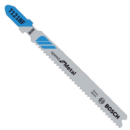Bosch lames de scie sauteuse speed for metal t121bf - vue 5
